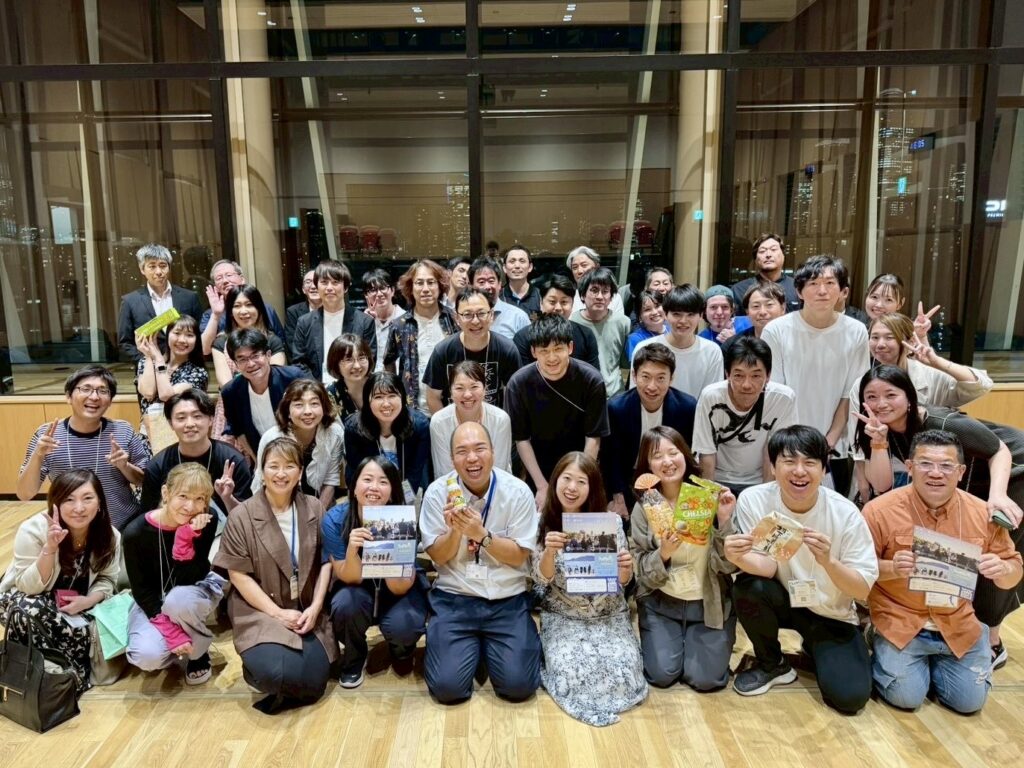 2026年7月3日に東京・港区立産業振興センターで開催されたワーケーションMeetUpの集合写真